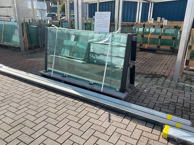 Set glaspanelen 102x210 helder (2x) - afbeelding 3 van  11