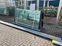 Set glaspanelen 102x210 helder (2x) - afbeelding 3 van  11