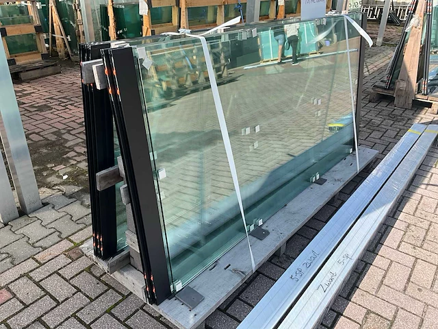 Set glaspanelen 102x210 helder (2x) - afbeelding 5 van  11
