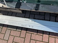 Set glaspanelen 102x210 helder (2x) - afbeelding 2 van  11