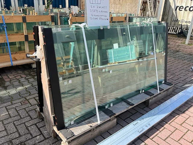 Set glaspanelen 102x210 helder (2x) - afbeelding 7 van  11