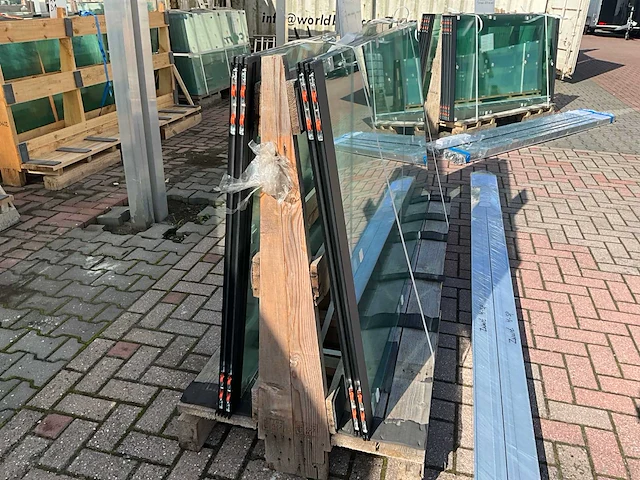 Set glaspanelen 102x210 helder (2x) - afbeelding 8 van  11