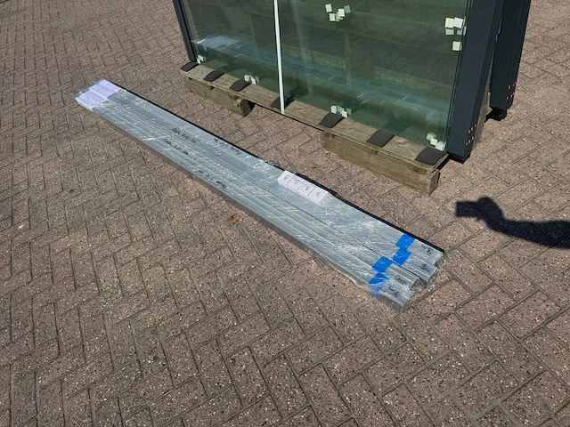 Set glaspanelen 102x210 helder (4x3) - afbeelding 6 van  9