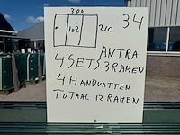 Set glaspanelen 102x210 helder (4x3) - afbeelding 7 van  9