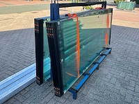 Set glaspanelen 102x245 helder (4x) - afbeelding 6 van  11