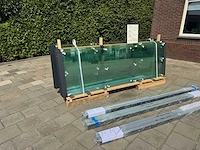 Set glaspanelen 82, 86 & 90cm x 260 helder (6x3) - afbeelding 4 van  9