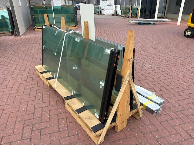 Set glaspanelen 82x205 helder (4x3) - afbeelding 6 van  10