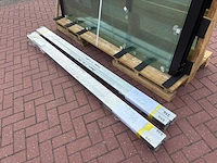 Set glaspanelen 82x205 helder (4x3) - afbeelding 7 van  10