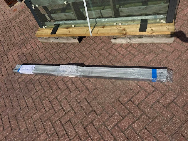 Set glaspanelen 82x220 helder (2x3) - afbeelding 5 van  9