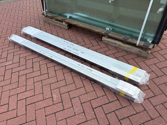 Set glaspanelen 82x250 helder (5x3) - afbeelding 7 van  10
