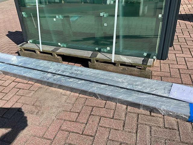 Set glaspanelen 86x210 helder (5x) - afbeelding 8 van  11