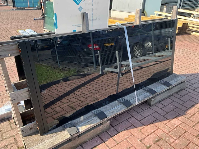 Set glaspanelen 86x215 getint (2x) - afbeelding 2 van  12