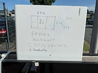 Set glaspanelen 86x215 getint (2x) - afbeelding 4 van  12