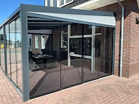 Set glaspanelen 86x215 getint (2x) - afbeelding 1 van  12