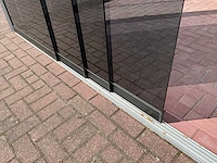 Set glaspanelen 86x215 getint (2x) - afbeelding 5 van  12