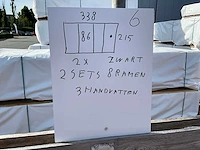 Set glaspanelen 86x215 helder (2x) - afbeelding 3 van  11