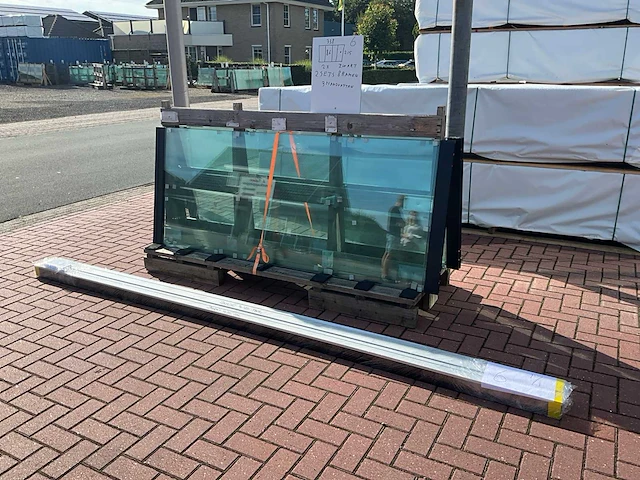 Set glaspanelen 86x215 helder (2x) - afbeelding 5 van  11