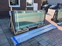 Set glaspanelen 86x225 helder (6x) - afbeelding 6 van  11
