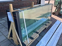 Set glaspanelen 86x225 helder (6x) - afbeelding 7 van  11