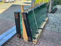 Set glaspanelen 86x225 helder (6x) - afbeelding 8 van  11