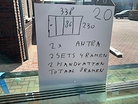 Set glaspanelen 86x230 helder (2x) - afbeelding 11 van  11