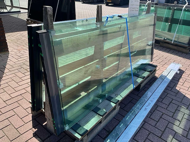 Set glaspanelen 86x230 helder (2x) - afbeelding 5 van  11