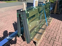 Set glaspanelen 86x230 helder (2x) - afbeelding 6 van  11