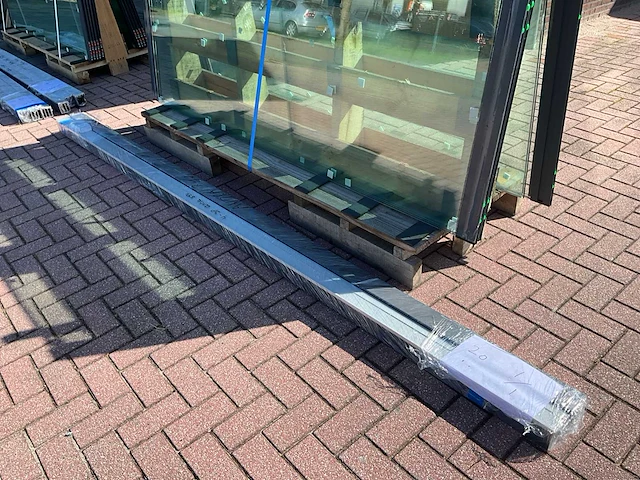 Set glaspanelen 86x230 helder (2x) - afbeelding 8 van  11