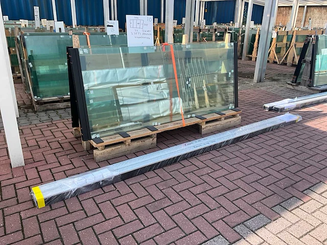 Set glaspanelen 90x225 helder (2x) - afbeelding 4 van  9