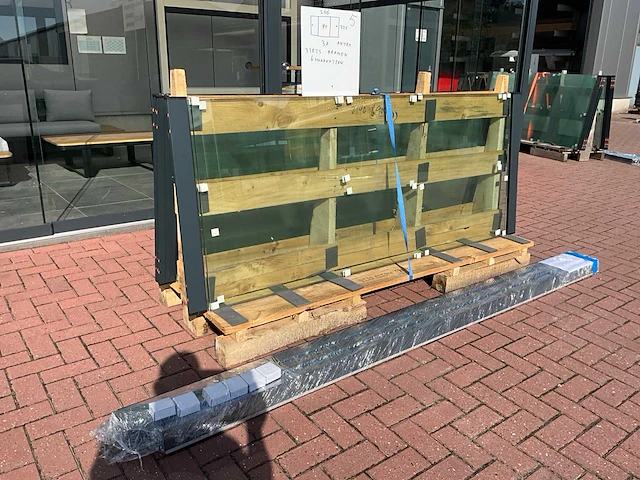 Set glaspanelen 90x225 helder (3x) - afbeelding 5 van  10