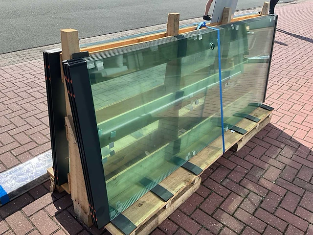 Set glaspanelen 90x225 helder (3x) - afbeelding 7 van  10