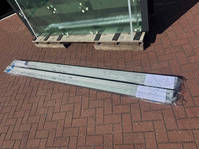 Set glaspanelen 90x230 helder (4x3) - afbeelding 6 van  9