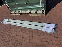 Set glaspanelen 90x230 helder (4x3) - afbeelding 6 van  9