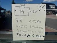 Set glaspanelen 90x230 helder (4x3) - afbeelding 7 van  9
