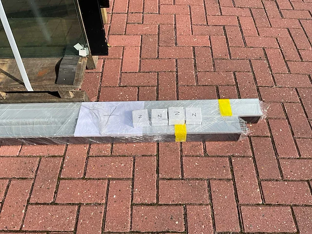 Set glaspanelen 90x235 helder (2x) - afbeelding 2 van  12