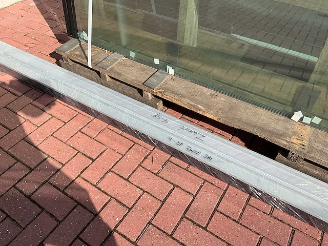 Set glaspanelen 90x235 helder (2x) - afbeelding 3 van  12