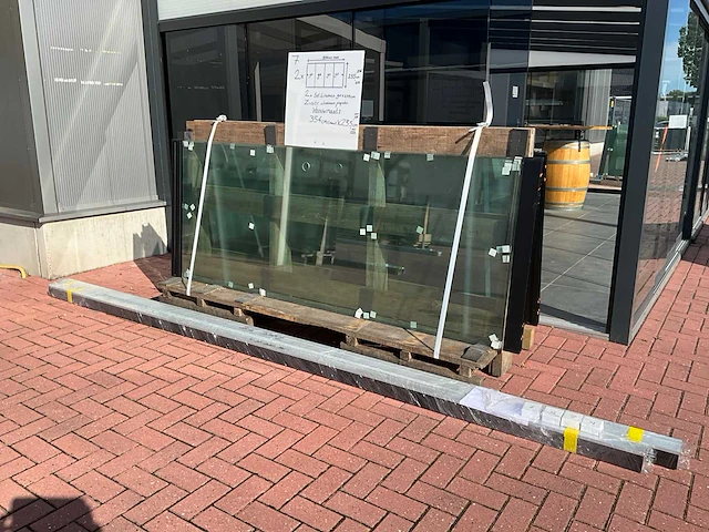 Set glaspanelen 90x235 helder (2x) - afbeelding 6 van  12