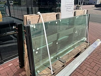 Set glaspanelen 90x235 helder (2x) - afbeelding 9 van  12