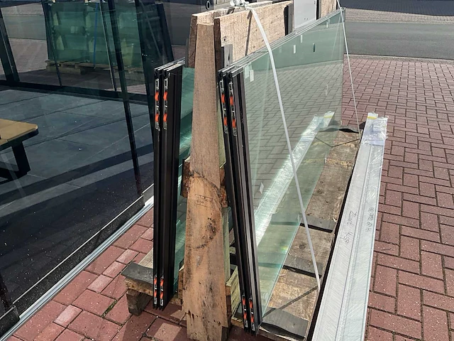 Set glaspanelen 90x235 helder (2x) - afbeelding 10 van  12