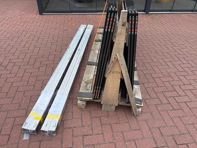 Set glaspanelen 98x225 getint (4x3) - afbeelding 5 van  10