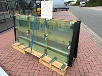 Set glaspanelen 98x225 helder (2x4) - afbeelding 4 van  10