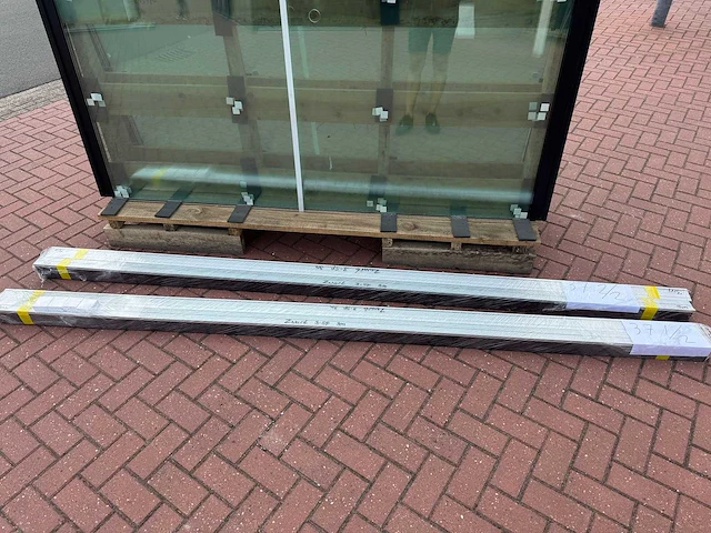 Set glaspanelen 98x225 helder (4x3) - afbeelding 7 van  10