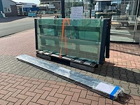 Set glaspanelen 98x225 helder (4x) - afbeelding 4 van  10