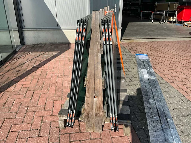 Set glaspanelen 98x225 helder (4x) - afbeelding 6 van  10