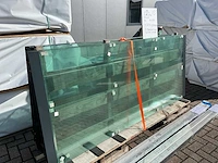Set glaspanelen 98x230 helder (4x) - afbeelding 5 van  12