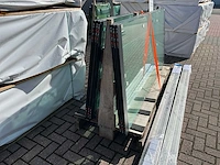 Set glaspanelen 98x230 helder (4x) - afbeelding 6 van  12
