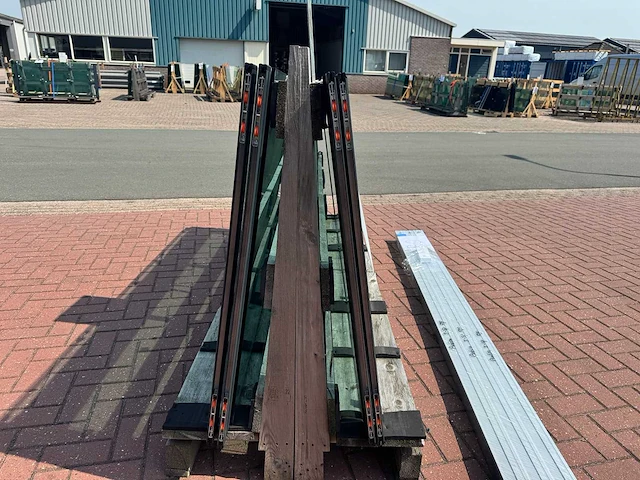 Set glaspanelen 98x245 helder (3x3) - afbeelding 5 van  9