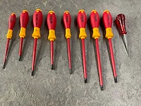 Set handgereedschap, schroevendraaier, priem - afbeelding 1 van  5