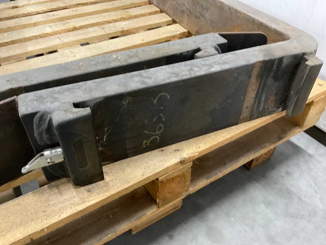 Set heftruckvorken 140x10000x50 mm - afbeelding 2 van  2