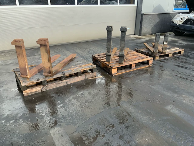 Set heftruckvorken (3x) - afbeelding 1 van  7